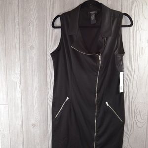 NWT Adorable Zipper Sleeveless Dress Size 13 / 14